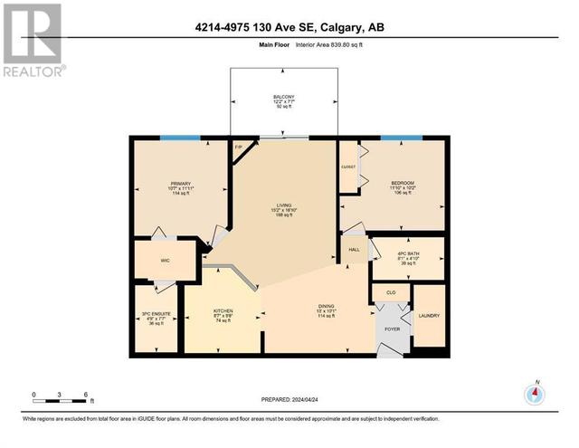 4214, - 4975 130 Avenue Se, Condo with 2 bedrooms, 2 bathrooms and 1 parking in Calgary AB | Image 36