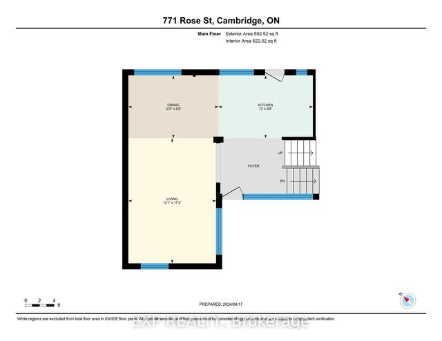 771 Rose St, House detached with 2 bedrooms, 1 bathrooms and 5 parking in Cambridge ON | Image 32