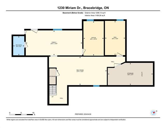 1 & 2 - 1230 Miriam Drive, House detached with 7 bedrooms, 4 bathrooms and 10 parking in Bracebridge ON | Image 21