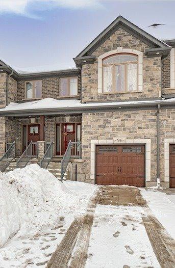 96 Hollybrook Tr, House attached with 3 bedrooms, 3 bathrooms and 3 parking in Kitchener ON | Image 1