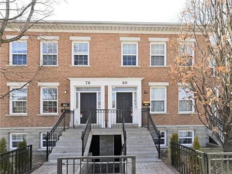 80a Coxwell Ave, Townhouse with 2 bedrooms, 2 bathrooms and 1 parking in Toronto ON | Image 1