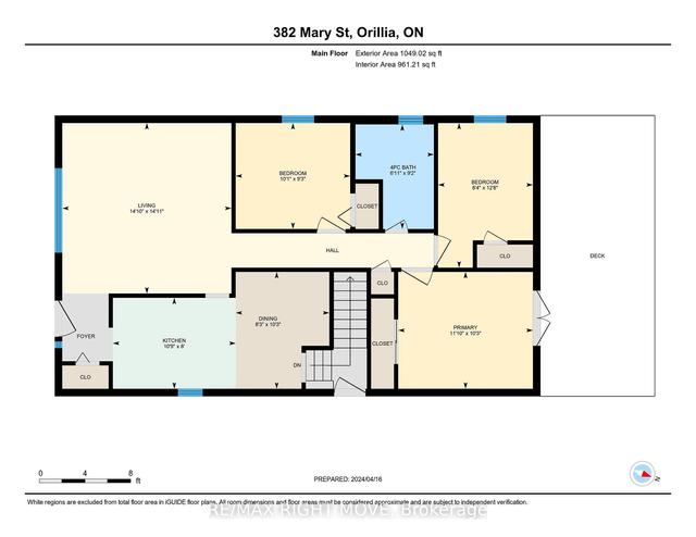 382 Mary St, House detached with 3 bedrooms, 2 bathrooms and 2 parking in Orillia ON | Image 23