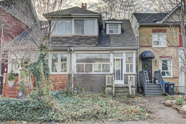68 Caroline Ave, House semidetached with 3 bedrooms, 2 bathrooms and 1 parking in Toronto ON | Image 1