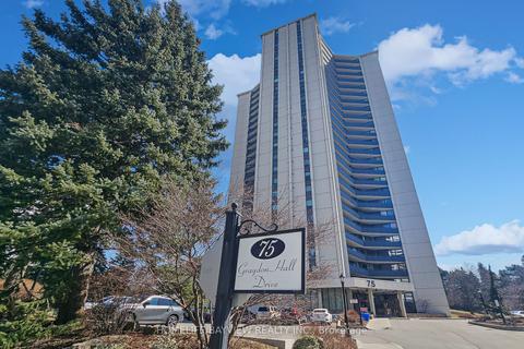 2006 - 75 Graydon Hall Dr, Condo with 2 bedrooms, 2 bathrooms and 2 parking in Toronto ON | Card Image