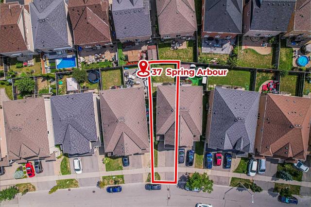 37 Spring Arbour Rd, House semidetached with 3 bedrooms, 4 bathrooms and 3 parking in Vaughan ON | Image 23