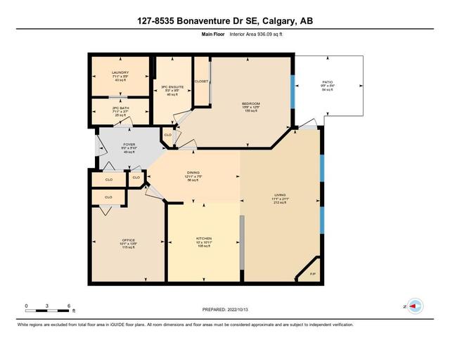 127 - 8535 Bonaventure Drive Se, Condo with 1 bedrooms, 1 bathrooms and 2 parking in Calgary AB | Image 30