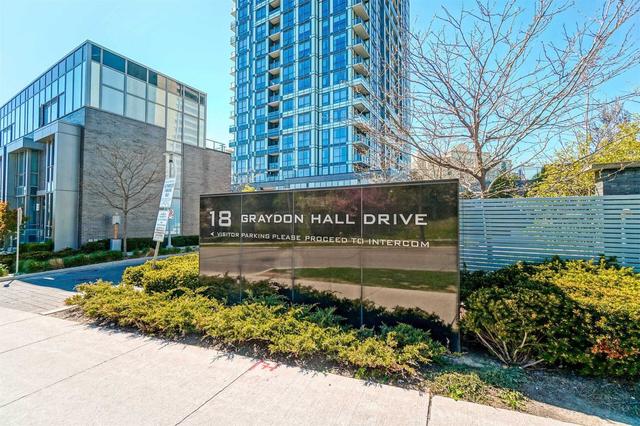 302 - 18 Graydon Hall Dr, Condo with 1 bedrooms, 1 bathrooms and 1 parking in Toronto ON | Image 23