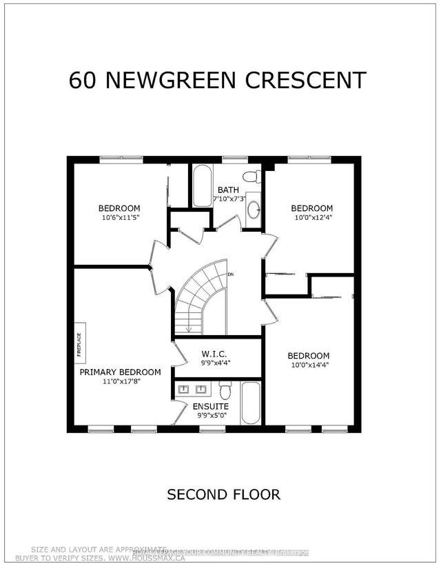 60 Newgreen Cres, House detached with 4 bedrooms, 4 bathrooms and 4 parking in Brampton ON | Image 21
