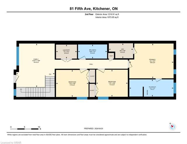 81 Fifth Avenue, House semidetached with 4 bedrooms, 3 bathrooms and 3 parking in Kitchener ON | Image 44