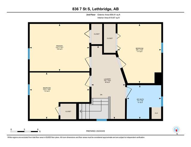 836 7 Street S, House detached with 3 bedrooms, 2 bathrooms and null parking in Lethbridge AB | Image 45