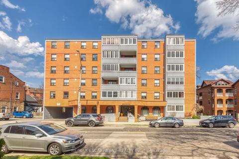 202 - 23 Main St, Condo with 2 bedrooms, 1 bathrooms and 1 parking in Hamilton ON | Card Image