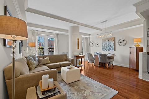 301 - 120 Lombard St, Condo with 1 bedrooms, 1 bathrooms and 1 parking in Toronto ON | Card Image