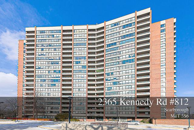 812 - 2365 Kennedy Rd, Condo with 2 bedrooms, 2 bathrooms and 1 parking in Toronto ON | Image 1