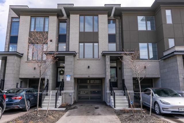 89 Donald Fleming Way S, Townhouse with 3 bedrooms, 3 bathrooms and 3 parking in Whitby ON | Image 1