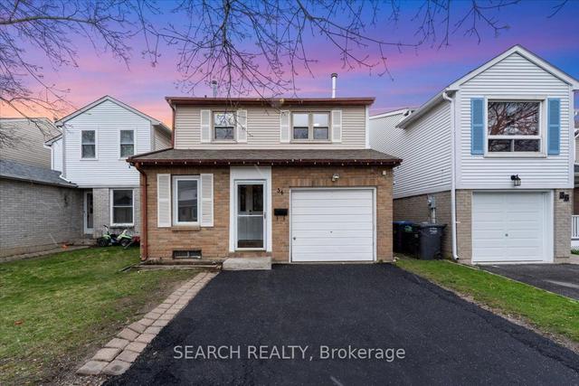 34 Jameson Cres, House detached with 3 bedrooms, 3 bathrooms and 3 parking in Brampton ON | Image 1