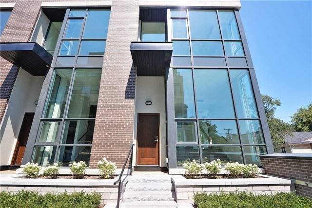 th1 - 2 Bellefair Ave, Townhouse with 3 bedrooms, 4 bathrooms and 1 parking in Toronto ON | Image 1