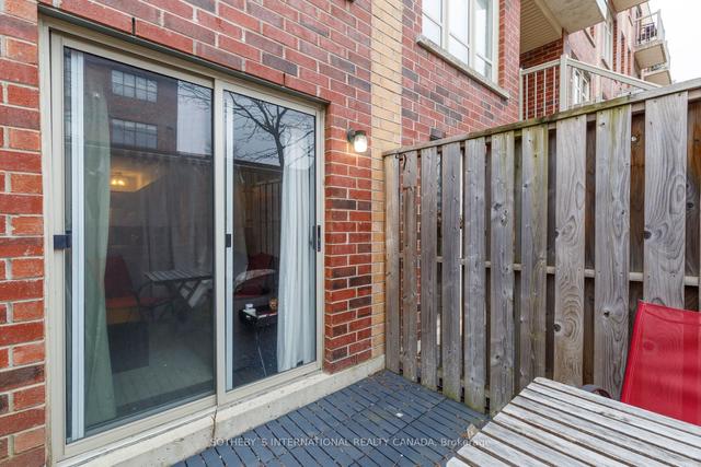106 - 30 Elsie Lane, Townhouse with 3 bedrooms, 2 bathrooms and 1 parking in Toronto ON | Image 21