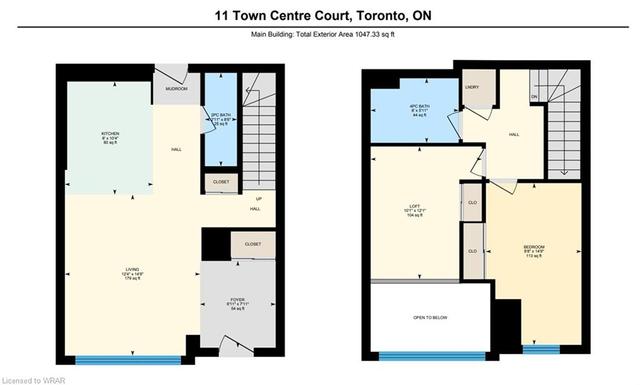 11 Town Centre Court, House attached with 2 bedrooms, 1 bathrooms and 1 parking in Toronto ON | Image 30