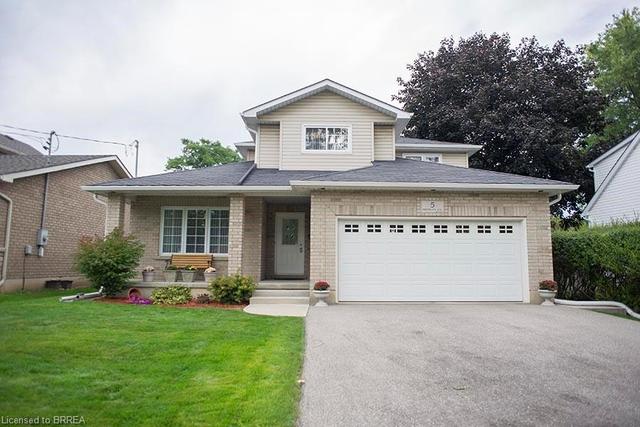 5 Brooklyn Avenue, House detached with 3 bedrooms, 2 bathrooms and 4 parking in Brantford ON | Image 1
