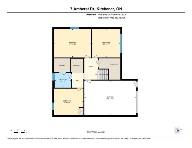 7 Amherst Dr, House detached with 4 bedrooms, 3 bathrooms and 5 parking in Kitchener ON | Image 16