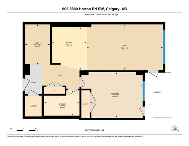 903 - 8880 Horton Road Sw, Condo with 1 bedrooms, 1 bathrooms and 1 parking in Calgary AB | Image 25