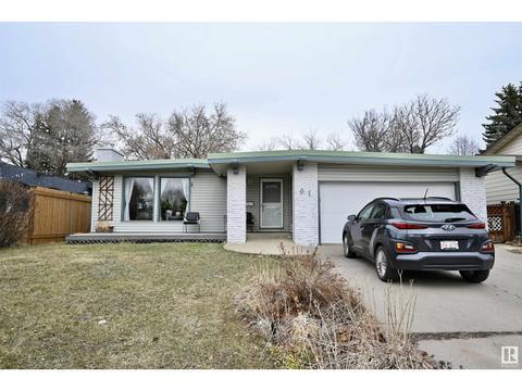 91 Main Bv, House detached with 5 bedrooms, 2 bathrooms and 4 parking in Edmonton AB | Card Image