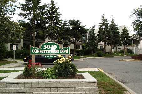 89 - 3040 Constitution Blvd, Townhouse with 3 bedrooms, 1 bathrooms and 1 parking in Mississauga ON | Image 1
