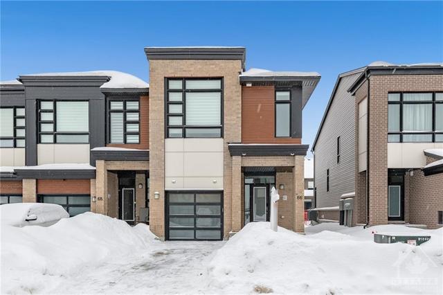 66 Longworth Avenue, Townhouse with 3 bedrooms, 3 bathrooms and 3 parking in Ottawa ON | Image 1