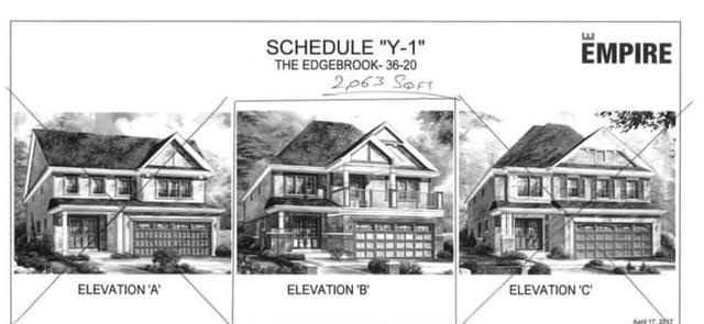 lot #94 Witteveen Dr, House detached with 4 bedrooms, 3 bathrooms and 6 parking in Brantford ON | Image 2
