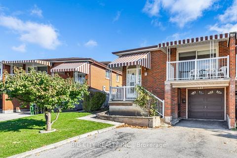 7 Cashew Crt, House semidetached with 4 bedrooms, 2 bathrooms and 3 parking in Toronto ON | Card Image