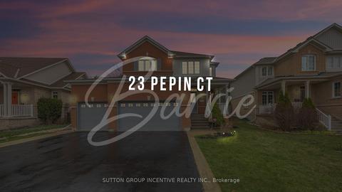 23 Pepin Crt, Barrie, ON, L4M7J4 | Card Image