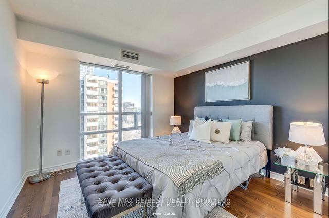 1602 - 5 Michael Power Pl, Condo with 2 bedrooms, 2 bathrooms and 1 parking in Toronto ON | Image 8