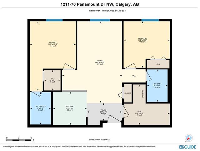 1211 - 70 Panamount Drive Nw, Condo with 2 bedrooms, 2 bathrooms and 1 parking in Calgary AB | Image 30