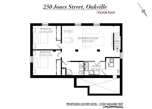 250 Jones St, House detached with 2 bedrooms, 2 bathrooms and 3 parking in Oakville ON | Image 3