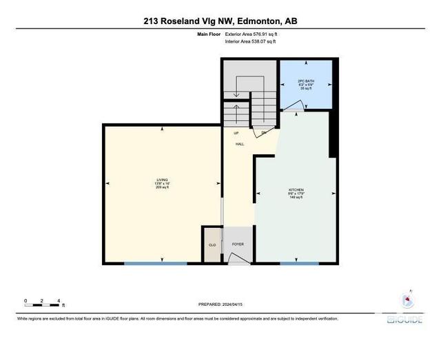 213 Roseland Vg Nw, House attached with 3 bedrooms, 1 bathrooms and null parking in Edmonton AB | Image 38