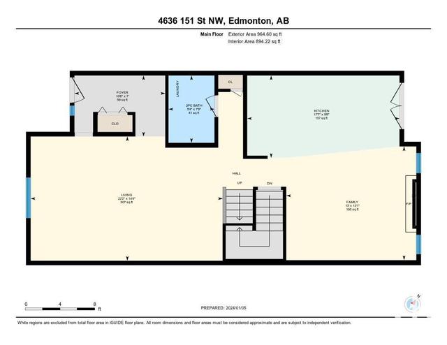 4636 151 St Nw, House attached with 2 bedrooms, 2 bathrooms and null parking in Edmonton AB | Image 39