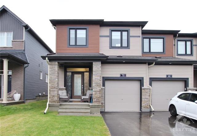 70 Natare Place, Townhouse with 4 bedrooms, 4 bathrooms and 2 parking in Ottawa ON | Image 1