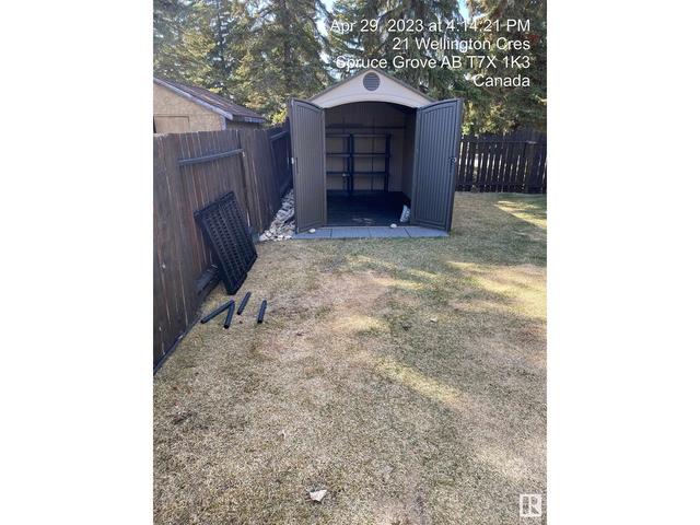 21 Wellington Cr, House semidetached with 4 bedrooms, 2 bathrooms and null parking in Spruce Grove AB | Image 40