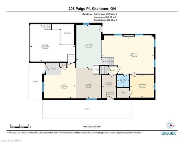 208 Paige Place, House detached with 4 bedrooms, 3 bathrooms and 7 parking in Kitchener ON | Image 18