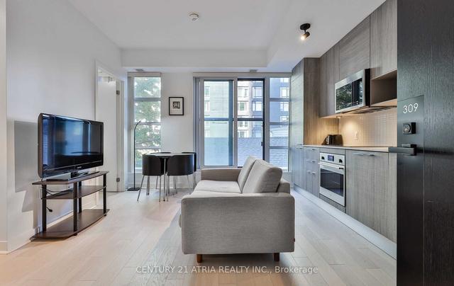 309 - 501 Adelaide St W, Condo with 1 bedrooms, 1 bathrooms and 0 parking in Toronto ON | Image 12