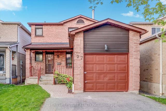 27 Chalmers Cres, House detached with 3 bedrooms, 4 bathrooms and 3 parking in Ajax ON | Image 1