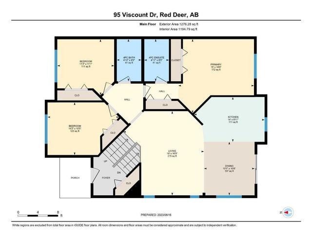 95 Viscount Drive, House detached with 5 bedrooms, 3 bathrooms and 2 parking in Red Deer AB | Image 36