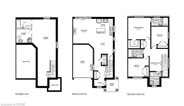 7 - 93 Stonefield Lane, House attached with 3 bedrooms, 2 bathrooms and 3 parking in Middlesex Centre ON | Image 3