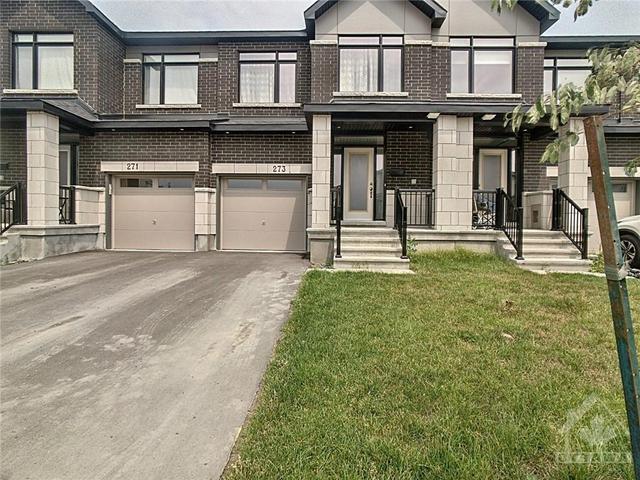 273 Fountainhead Drive, Townhouse with 3 bedrooms, 3 bathrooms and 3 parking in Ottawa ON | Image 2