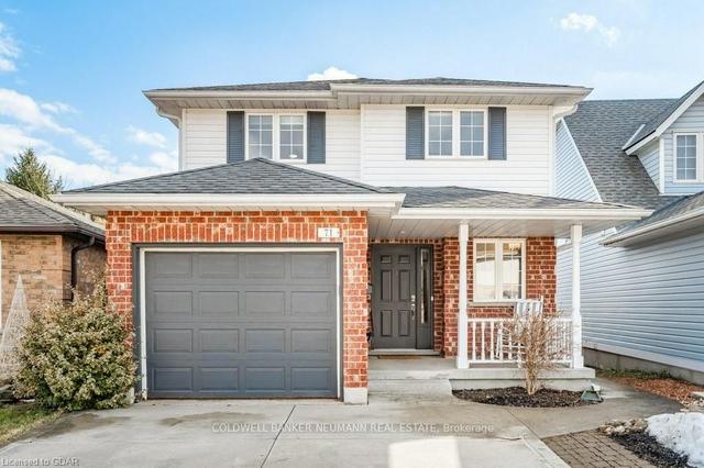 71 Waxwing Cres, House detached with 3 bedrooms, 3 bathrooms and 3 parking in Guelph ON | Image 1