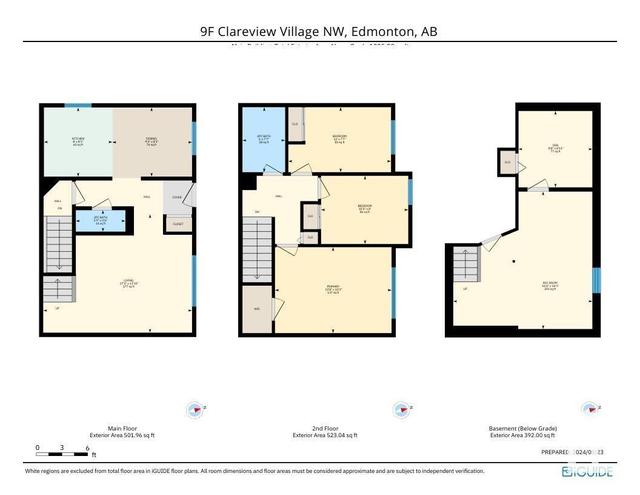 9f Clareview Vg Nw, House attached with 3 bedrooms, 1 bathrooms and 1 parking in Edmonton AB | Image 41