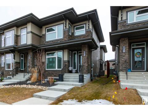 122 Salisbury Wy, House attached with 3 bedrooms, 2 bathrooms and null parking in Edmonton AB | Card Image