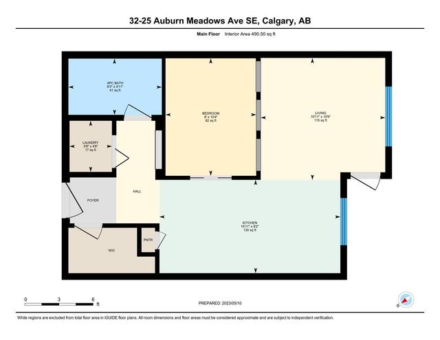 32 - 25 Auburn Meadows Avenue Se, Condo with 1 bedrooms, 1 bathrooms and 1 parking in Calgary AB | Image 15