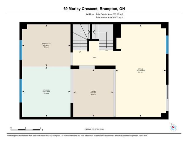 69 - 69 Morley Cres S, Townhouse with 3 bedrooms, 2 bathrooms and 2 parking in Brampton ON | Image 24