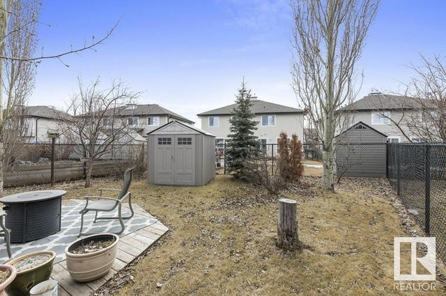 20 Nevis Cl, House semidetached with 3 bedrooms, 3 bathrooms and 4 parking in St. Albert AB | Image 35